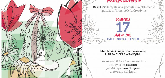 Colora con noi l'arrivo della primavera!!